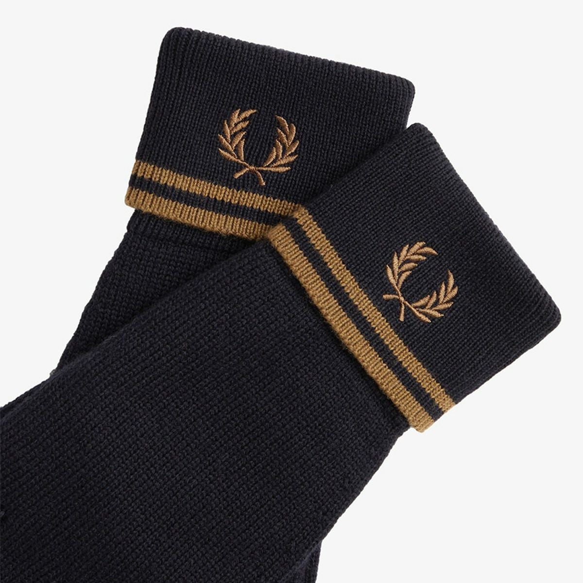 フレッドペリー 手袋 FRED PERRY ツイン ティップド メリノ ウール