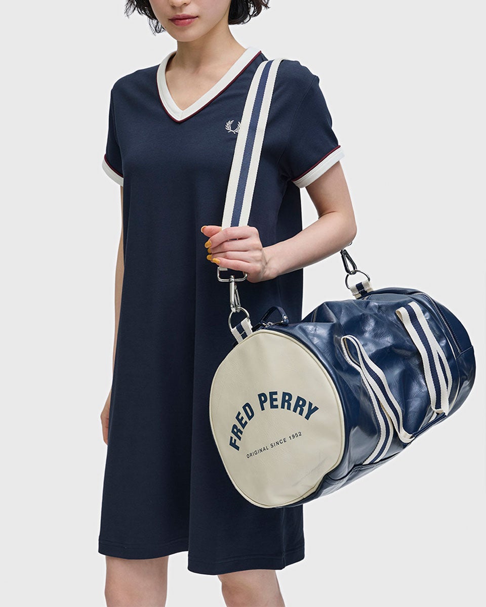 フレッドペリー FRED PERRY クラシック バレル バッグ L7255 ボストン フレッドペリー FRED PERRY クラシック バレル バッグ L7255 ボストン