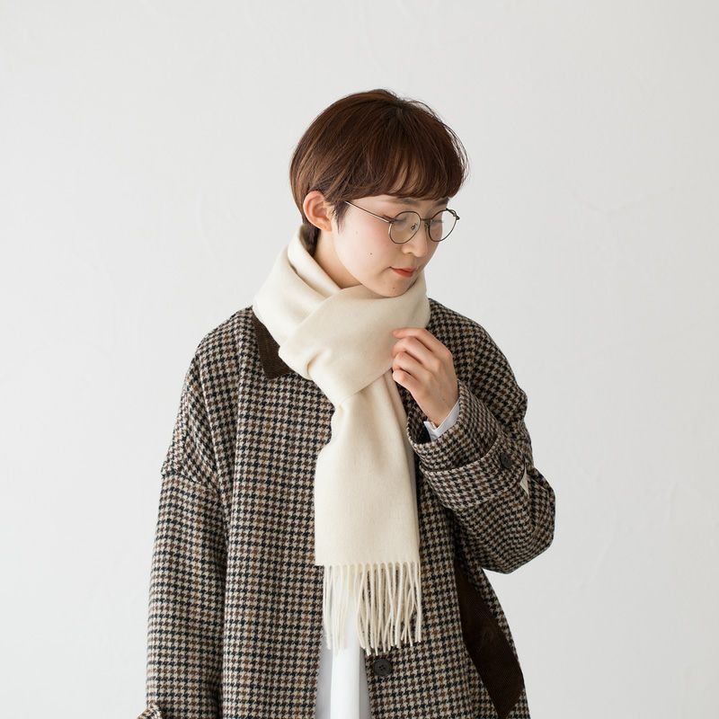 ツイードミル ラムズ ウール マフラー 英国製 TWEEDMILL 25-190 メンズ