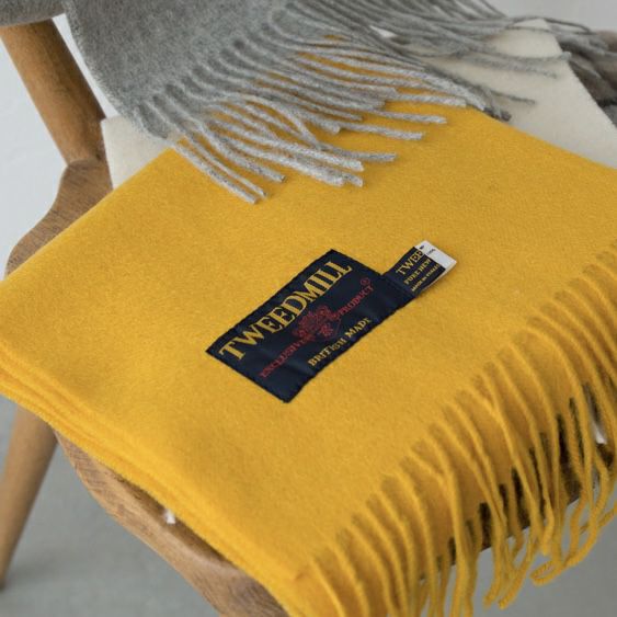 ツイードミル ラムズ ウール マフラー 英国製 TWEEDMILL 25-190 メンズ