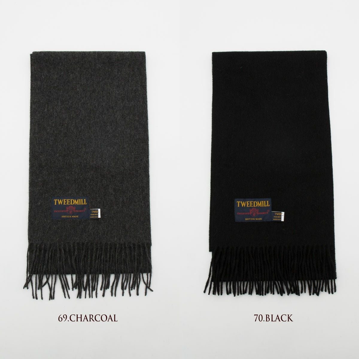 ツイードミル ラムズ ウール マフラー 英国製 TWEEDMILL 25-190 メンズ