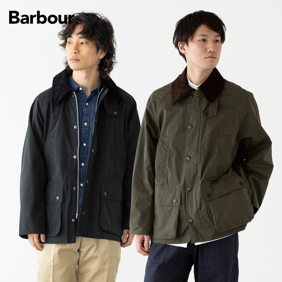 Burberrys ビデイル型 コート Barbour（バブアー） ステンカラーコート Barbour: 別注 キルティング