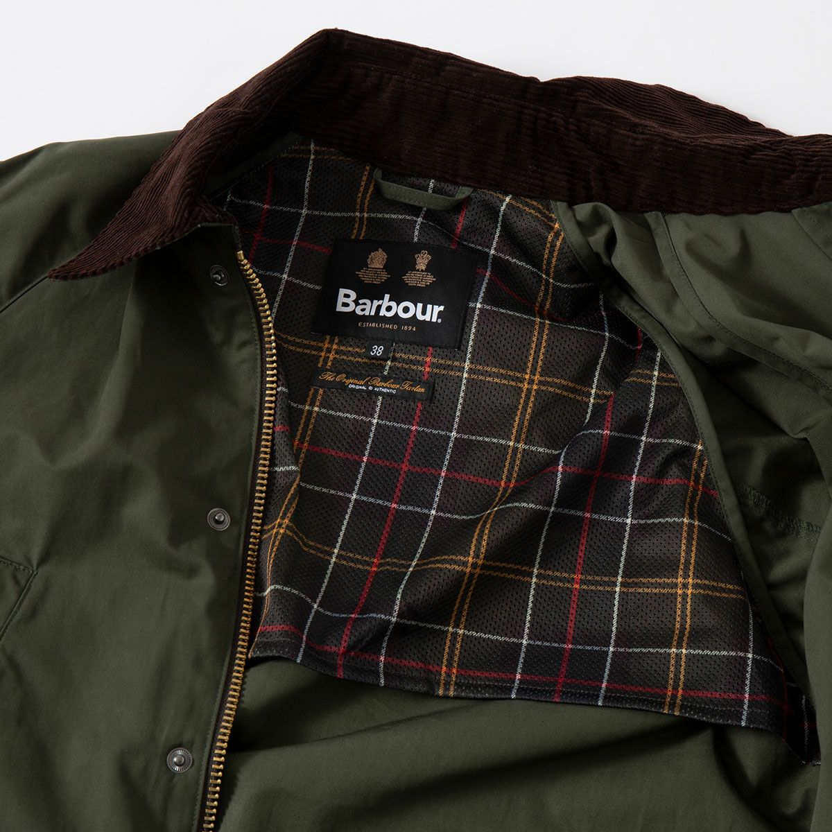 バブアー Barbour オーバーサイズ ビデイル ピーチスキン MCA0933