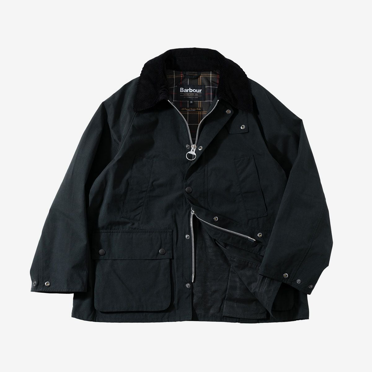 バブアー Barbour オーバーサイズ ビデイル ピーチスキン MCA0933