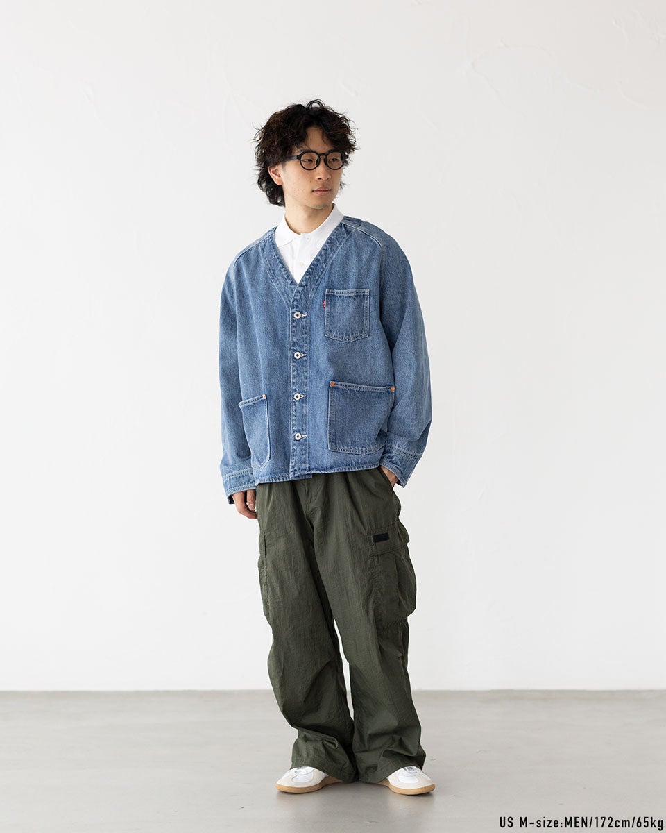 リーバイス LEVI'S デニム カーディガン ユニオン エンジニア A7139