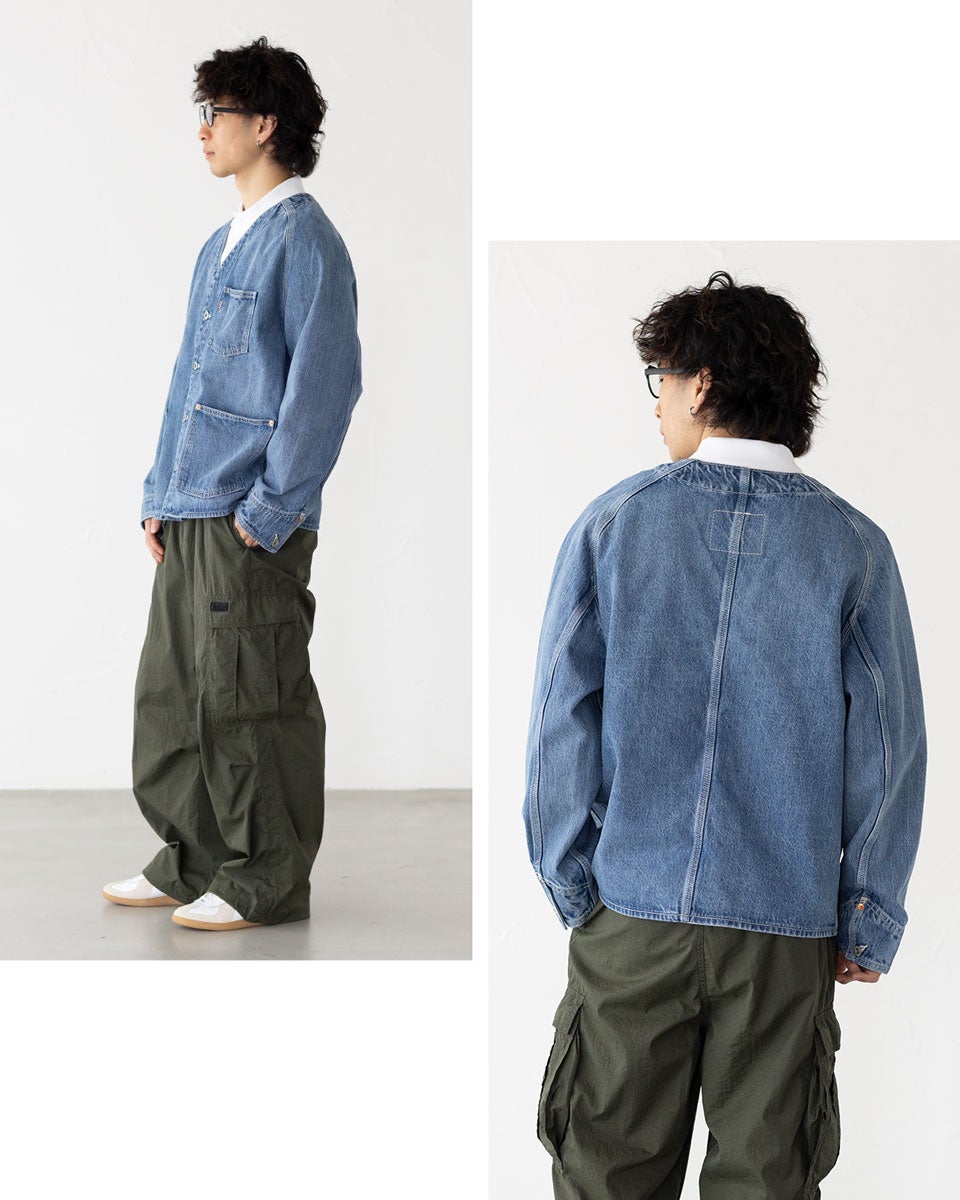 リーバイス LEVI'S デニム カーディガン ユニオン エンジニア A7139