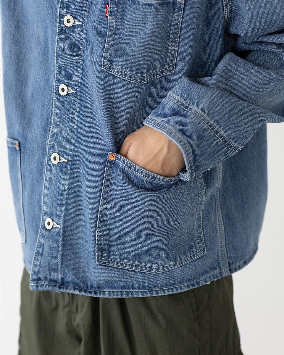 リーバイス LEVI'S デニム カーディガン ユニオン エンジニア A7139