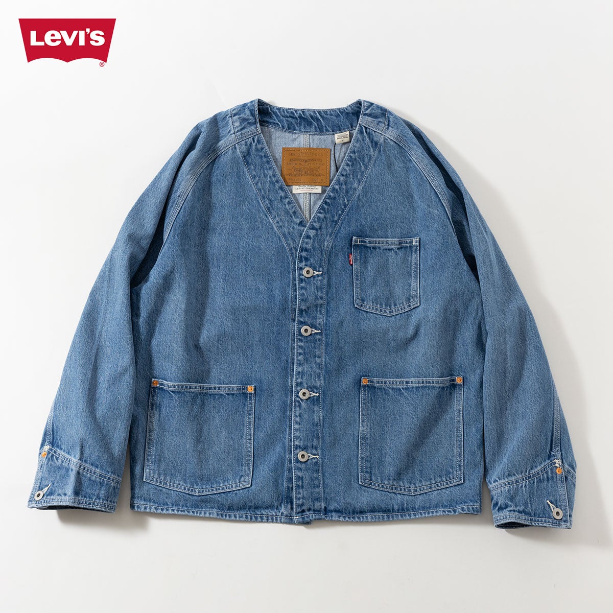 リーバイス LEVI'S デニム カーディガン ユニオン エンジニア A7139