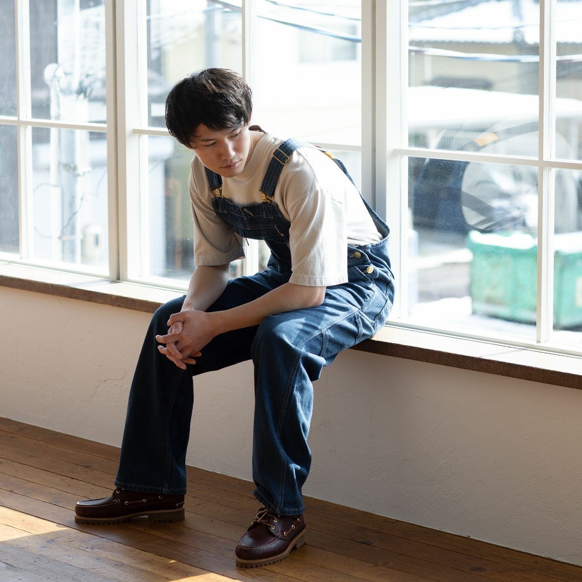 カーハート ルーズフィット デニム ビブ オーバーオール Carhartt