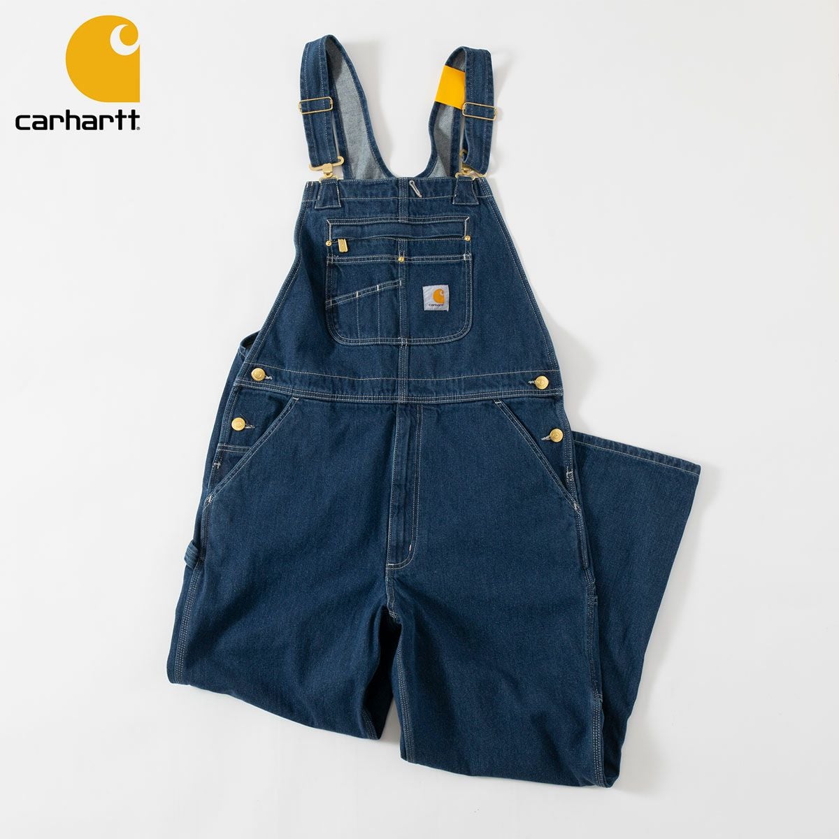 カーハート ルーズフィット デニム ビブ オーバーオール Carhartt