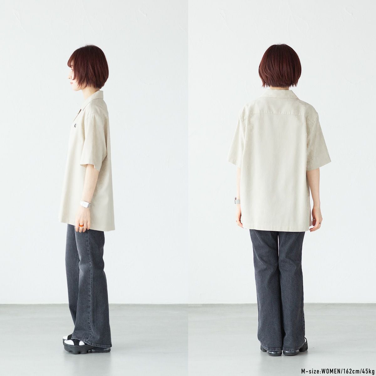 フレッドペリー ピケ テクスチャー リビア カラー シャツ FRED PERRY