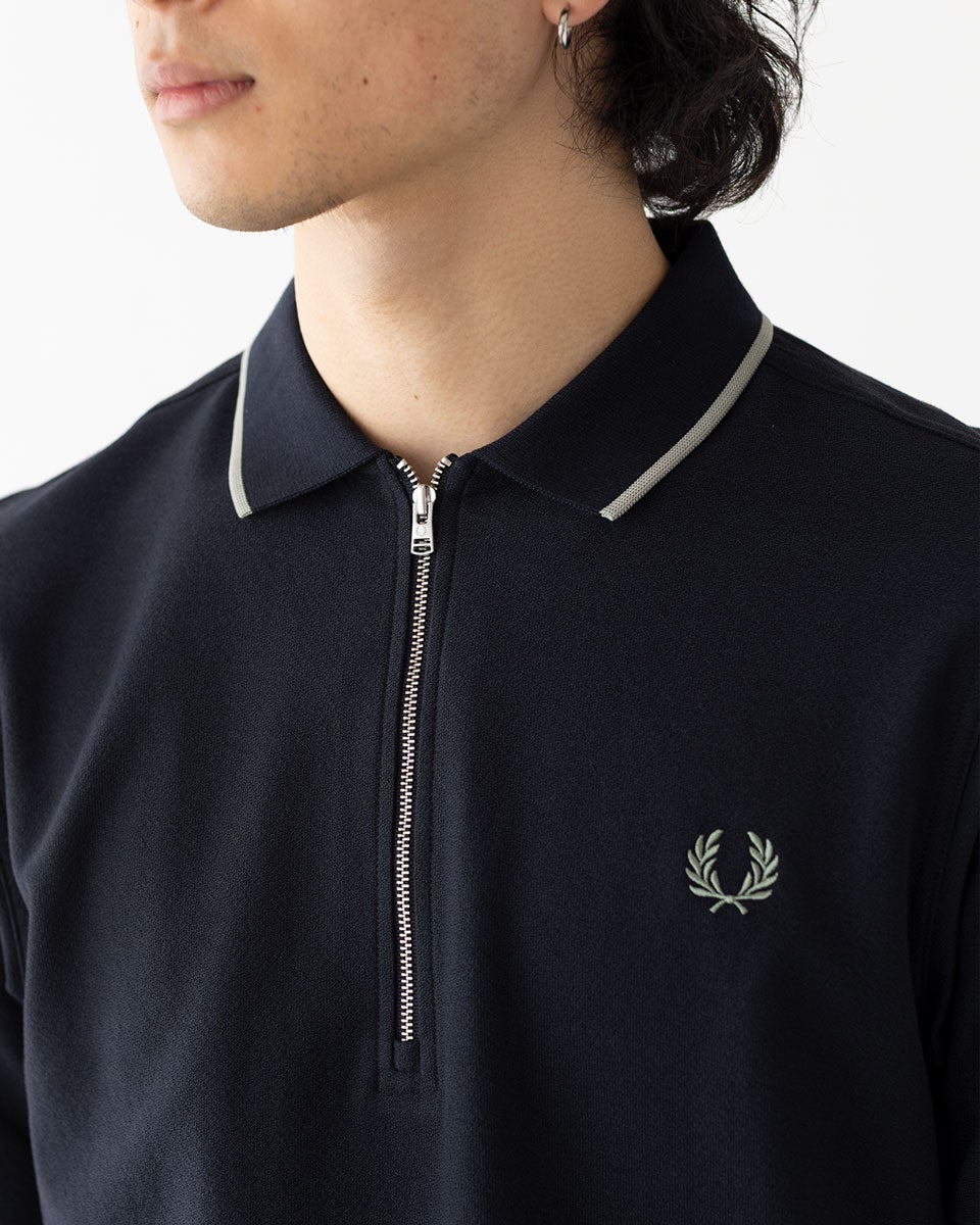 フレッドペリー FRED PERRY ポロシャツ クレープ ピケ M7729/M2383