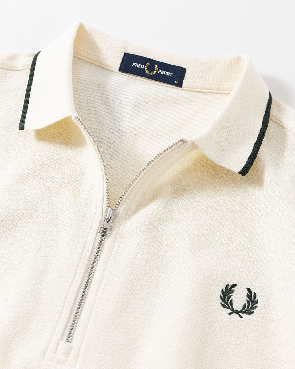 フレッドペリー FRED PERRY ポロシャツ クレープ ピケ M7729/M2383