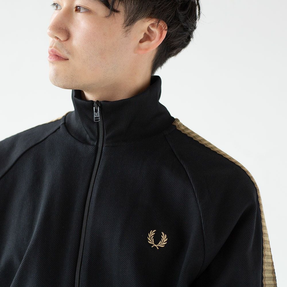 Fred Perry トラックジャケット M フレッドペリー ジャージ FRED PERRY クロチェット テープ トラック