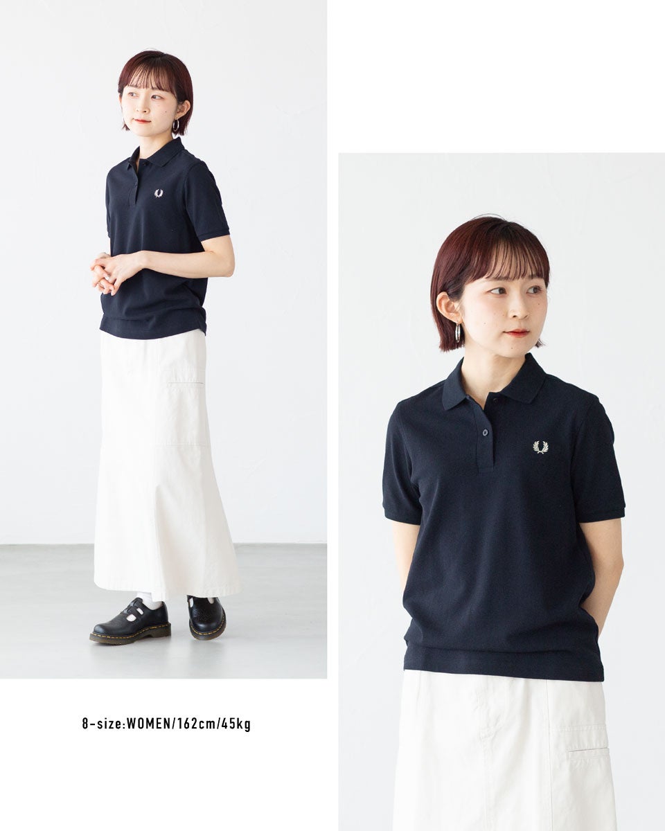 フレッドペリー FRED PERRY ポロシャツ G6000 レディース 半袖 鹿の子
