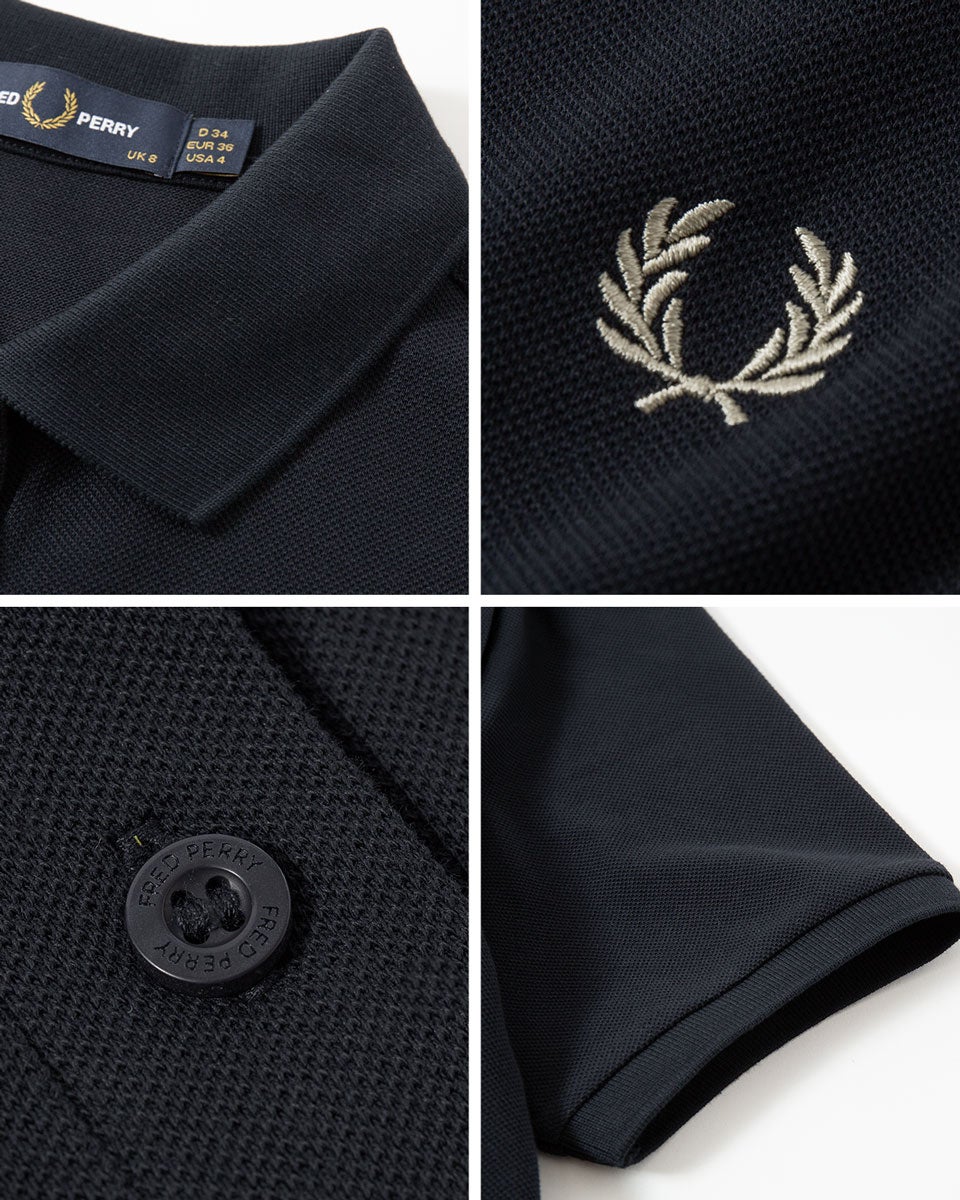 フレッドペリー FRED PERRY ポロシャツ G6000 レディース 半袖 鹿の子