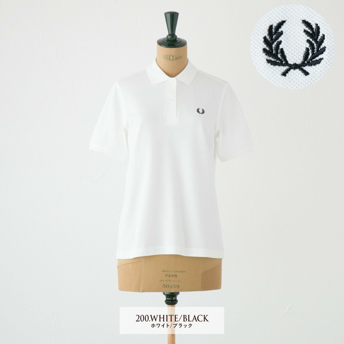 フレッドペリー FRED PERRY ポロシャツ G6000 レディース 半袖 鹿の子
