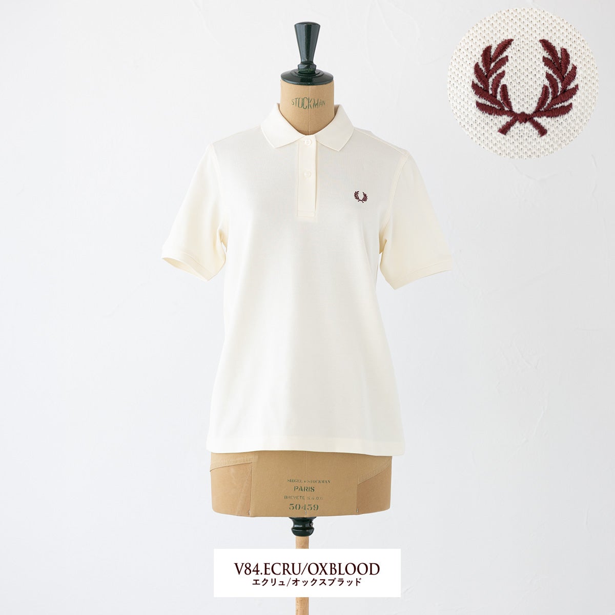 美品 フレッドペリー ポロシャツ FRED PERRY（フレッドペリー） レディースオープンカラーポロシャツ