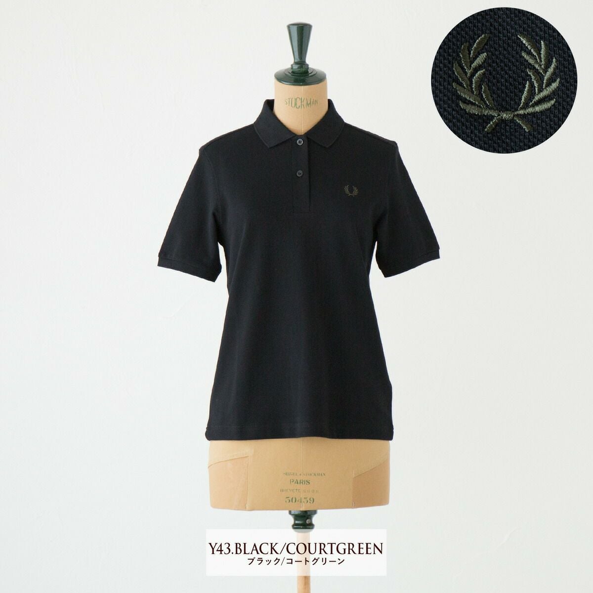 フレッドペリー FRED PERRY ポロシャツ G6000 レディース 半袖 鹿の子