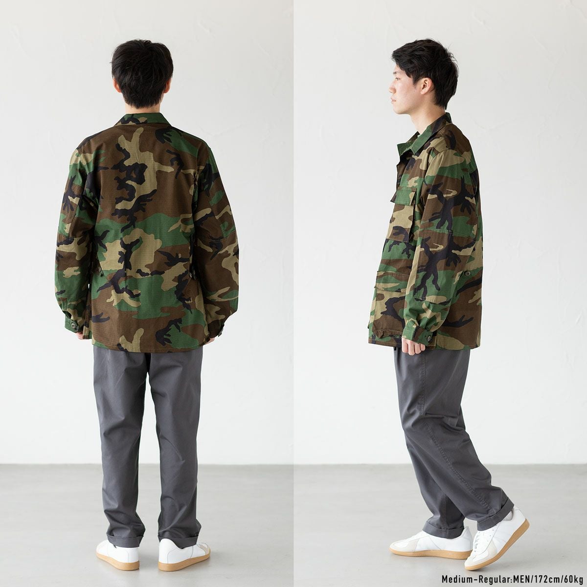 米軍実物　デッドストック　AOR2迷彩　上下 BDUセット 米軍実物 GORE-TEX ゴアテックス 迷彩 戦闘服 上下セット US NAVY AOR2