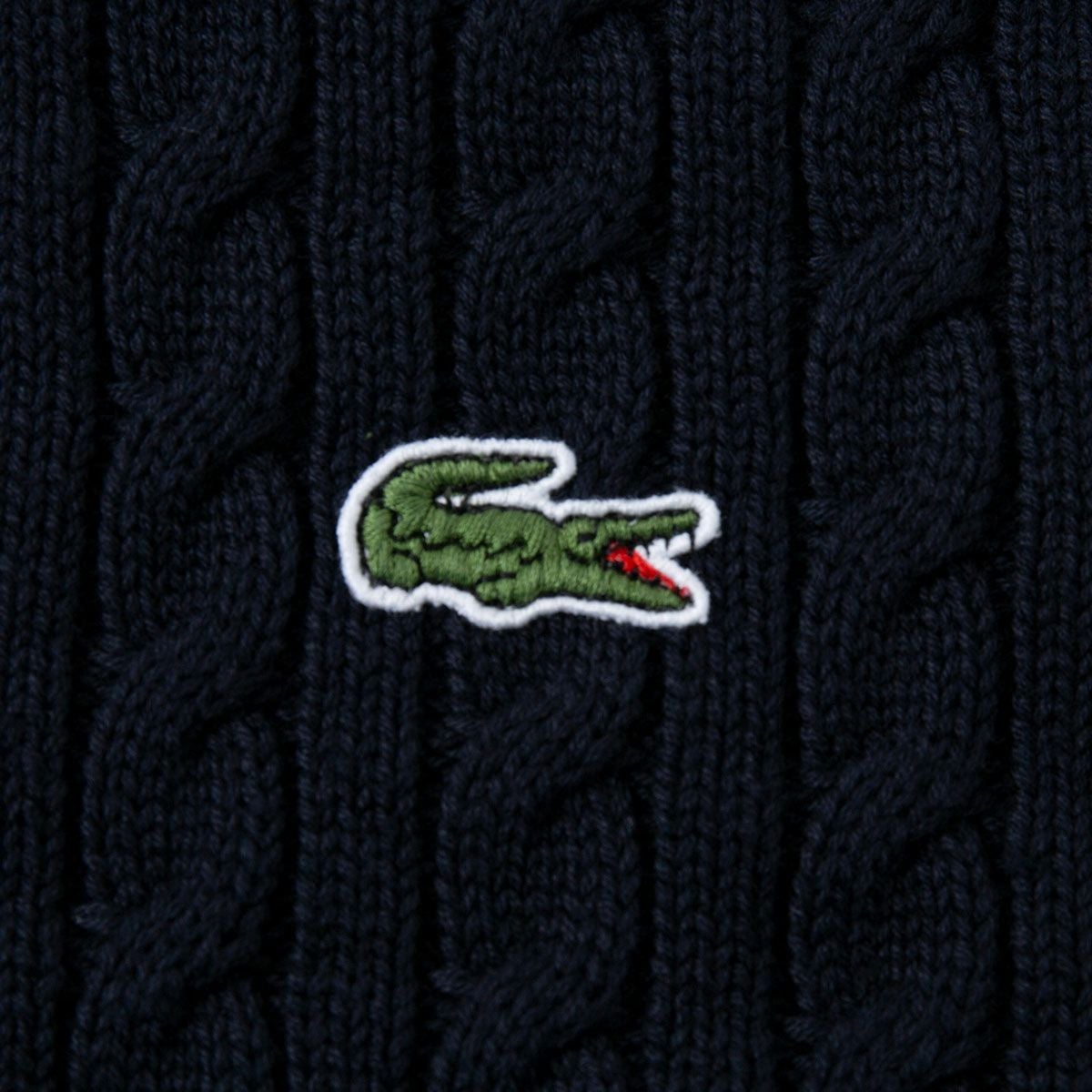 【新品タグ付】LACOSTE ウールニットベスト　黒 シンプル】LACOSTE ワンポイント刺繍ニットベスト ブラック｜Yahoo