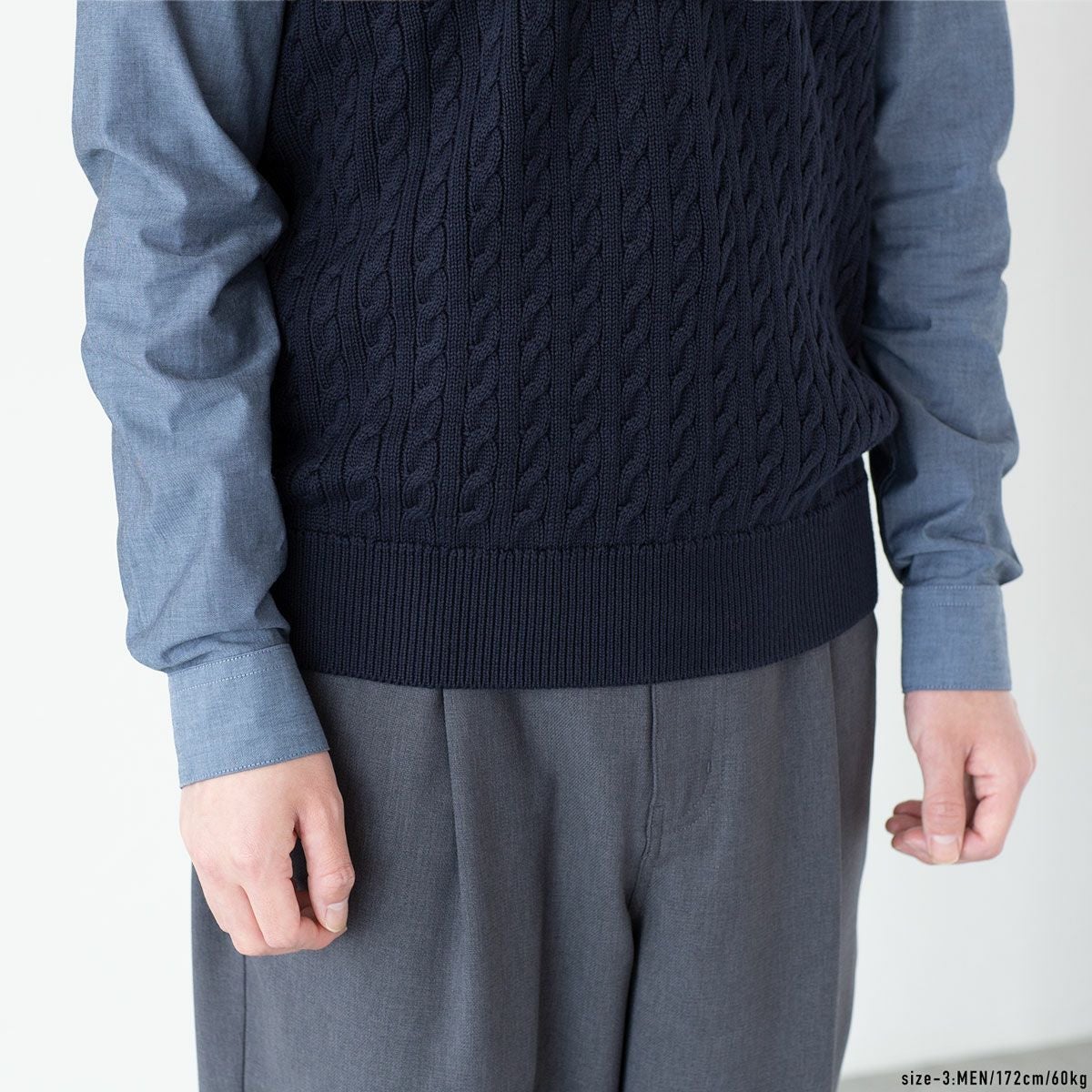 ラコステ　ベスト　Lacoste Striped Knit Vest Striped Rib Knit Cotton Sweater Vest - Men's Knitwear - New In
