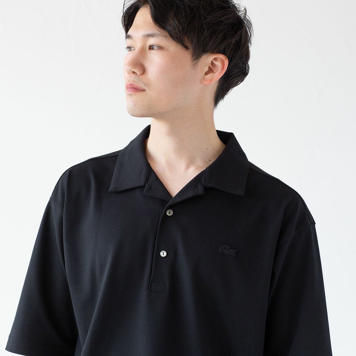 ラコステ 鹿の子地 ポロシャツ DH004J-99 LACOSTE メンズ 半袖