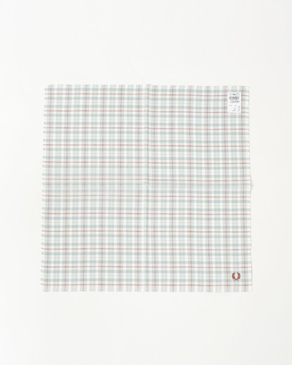 フレッドペリー チェック ハンカチ FRED PERRY タータンチェック