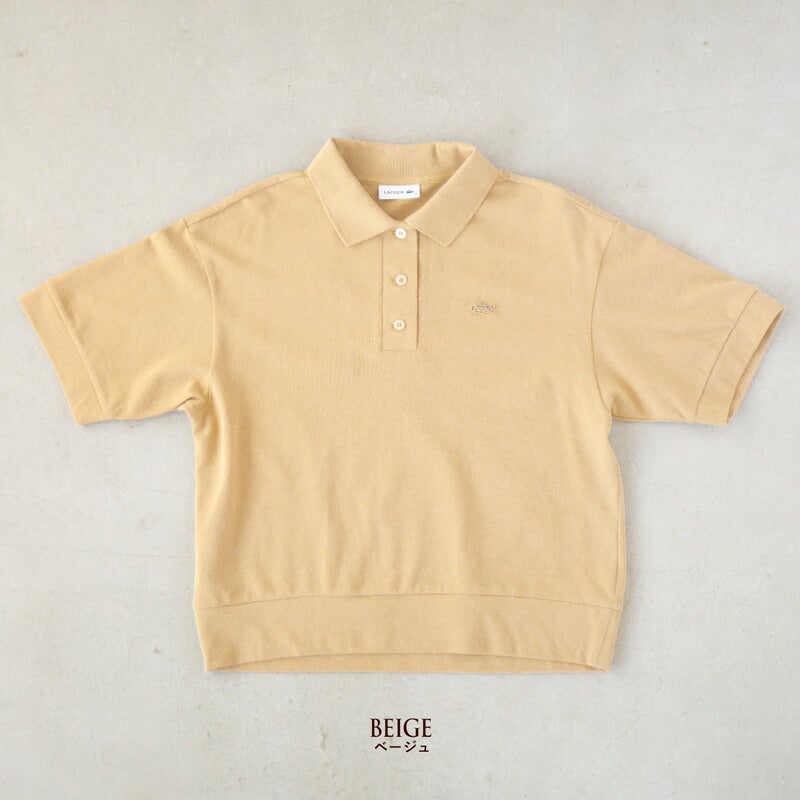 ラコステ ヘビーウェイト 鹿の子地 ポロシャツ LACOSTE PF002J-99