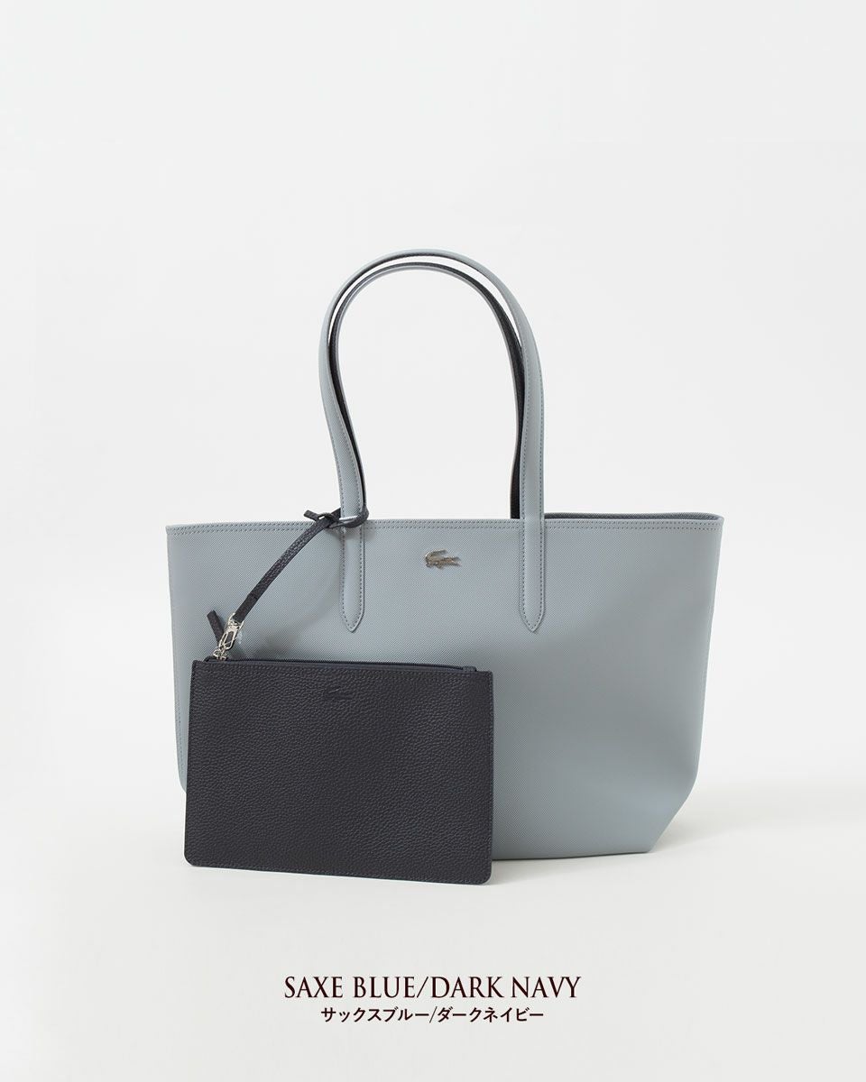 ラコステ リバーシブル トート バッグ LACOSTE NF2142AA ポーチ兼