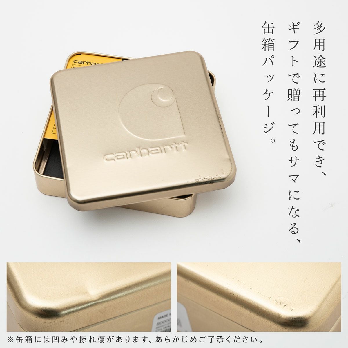 カーハート 小銭入れ カードケース carhartt ナイロン ダック ジッパー