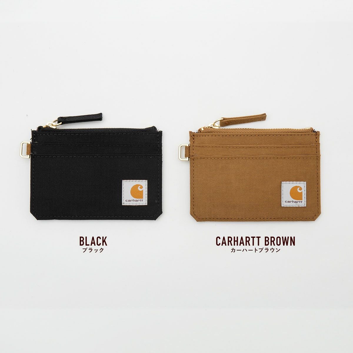 カーハート 小銭入れ カードケース carhartt ナイロン ダック ジッパー