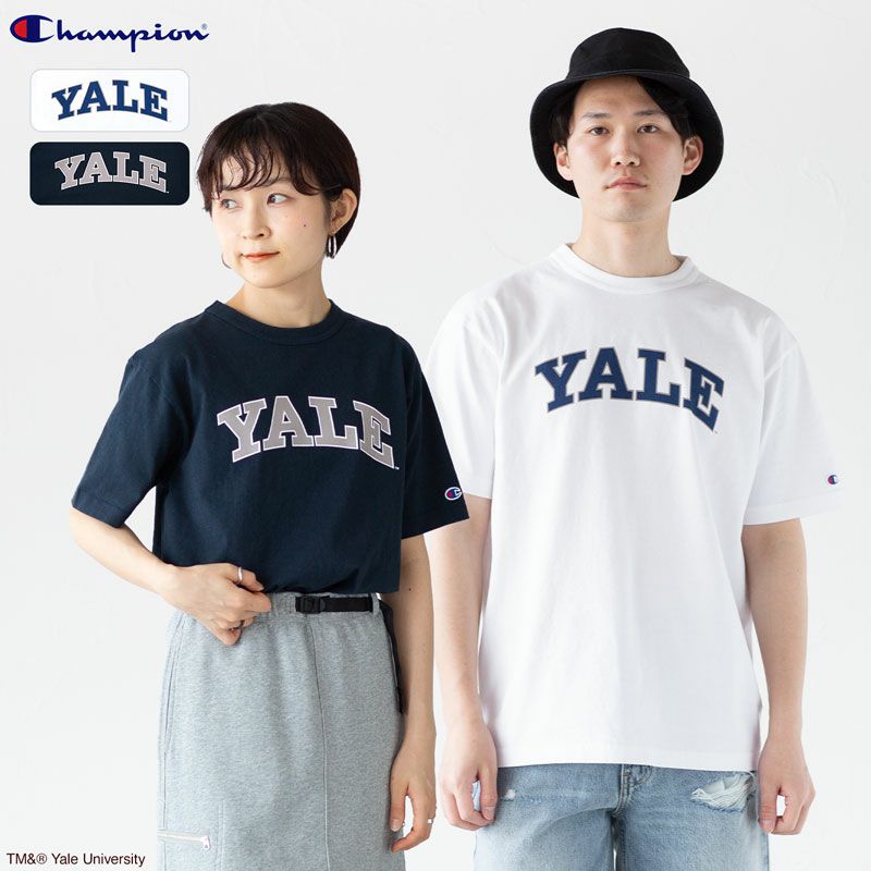 チャンピオン T1011 イェール大学公認 Tシャツ Champion C5-Z302
