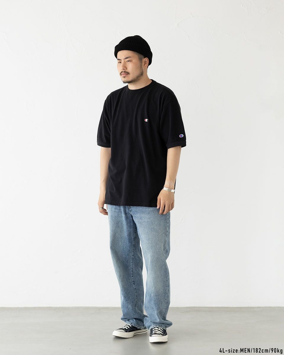 チャンピオン キングサイズ 鹿の子 Tシャツ champion ベーシック C3