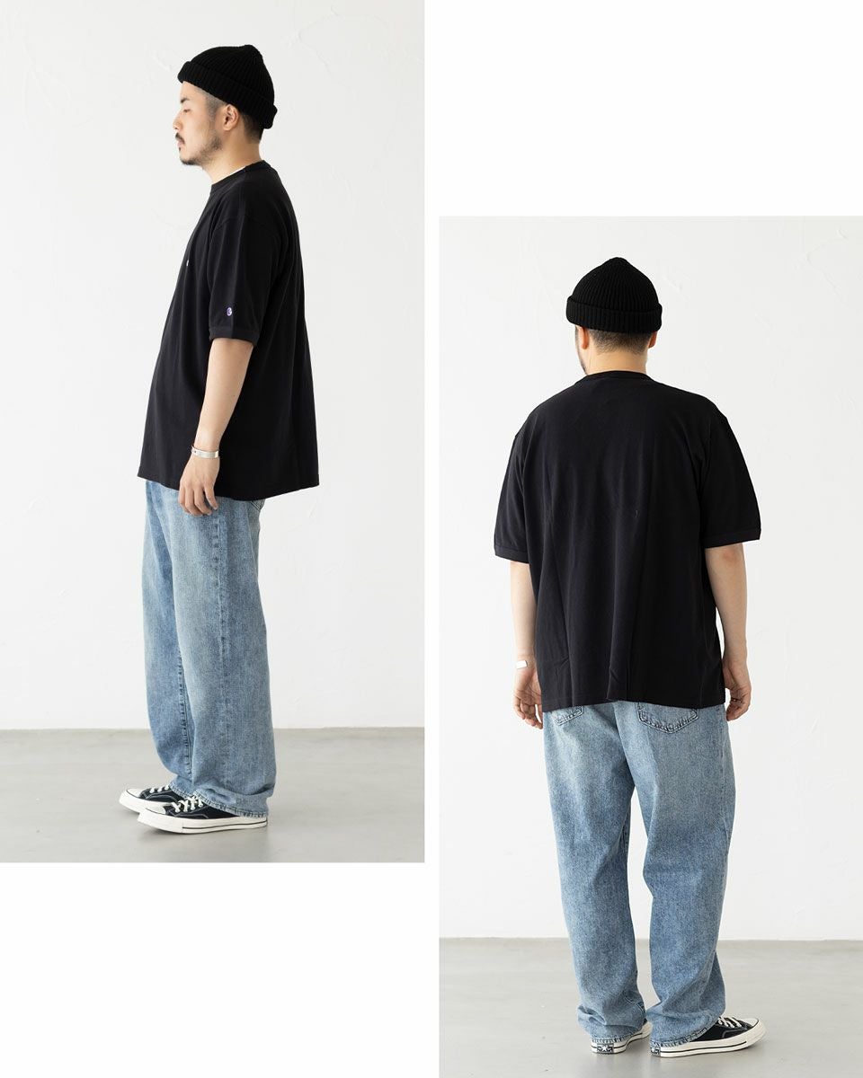 チャンピオン キングサイズ 鹿の子 Tシャツ champion ベーシック C3