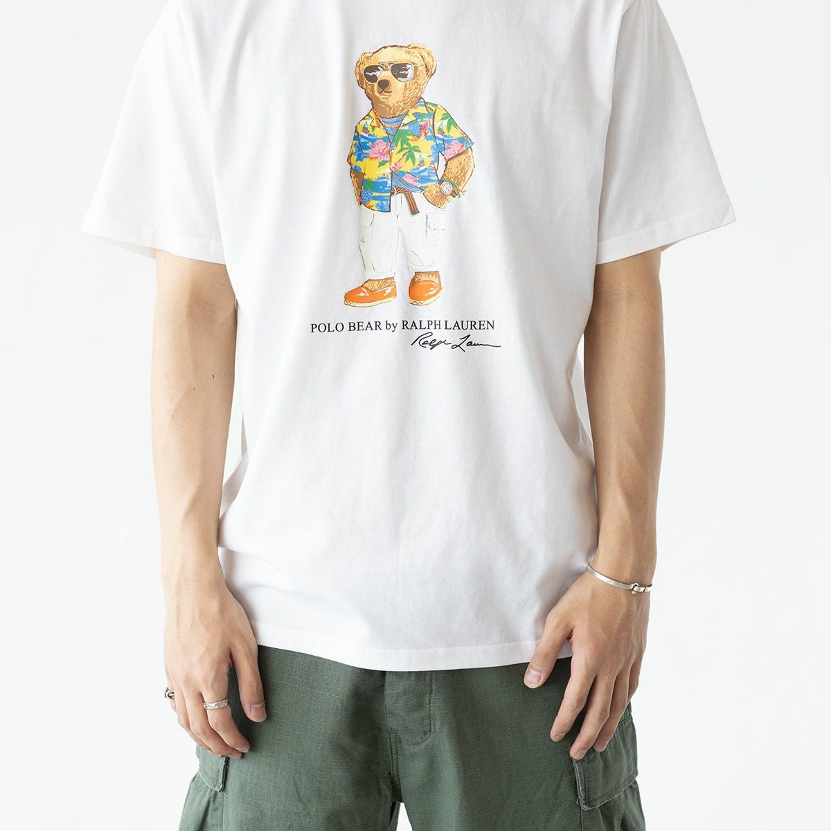 【新品未使用】タグ付き　Ralph Lauren ベア　刺繍　Tシャツ 90 ポロベア Tシャツ POLO RalphLauren ポロ ラルフローレン ボーイズ