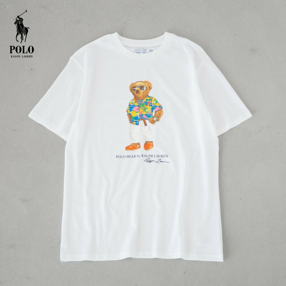 ☆メル10491　未使用タグ付☆ラルフローレンポロベアTシャツXSサイズ POLO RALPH LAUREN（ポロ・ラルフローレン） ポロベア Tシャツ ポロ