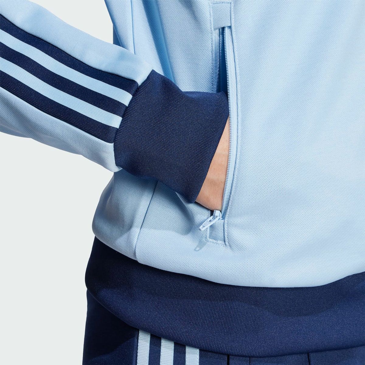 美品 adidas ベッケンバウアー トラックジャケット　レガシーティール 色 アディカラー クラシックス ベッケンバウアー トラックトップ レガシー