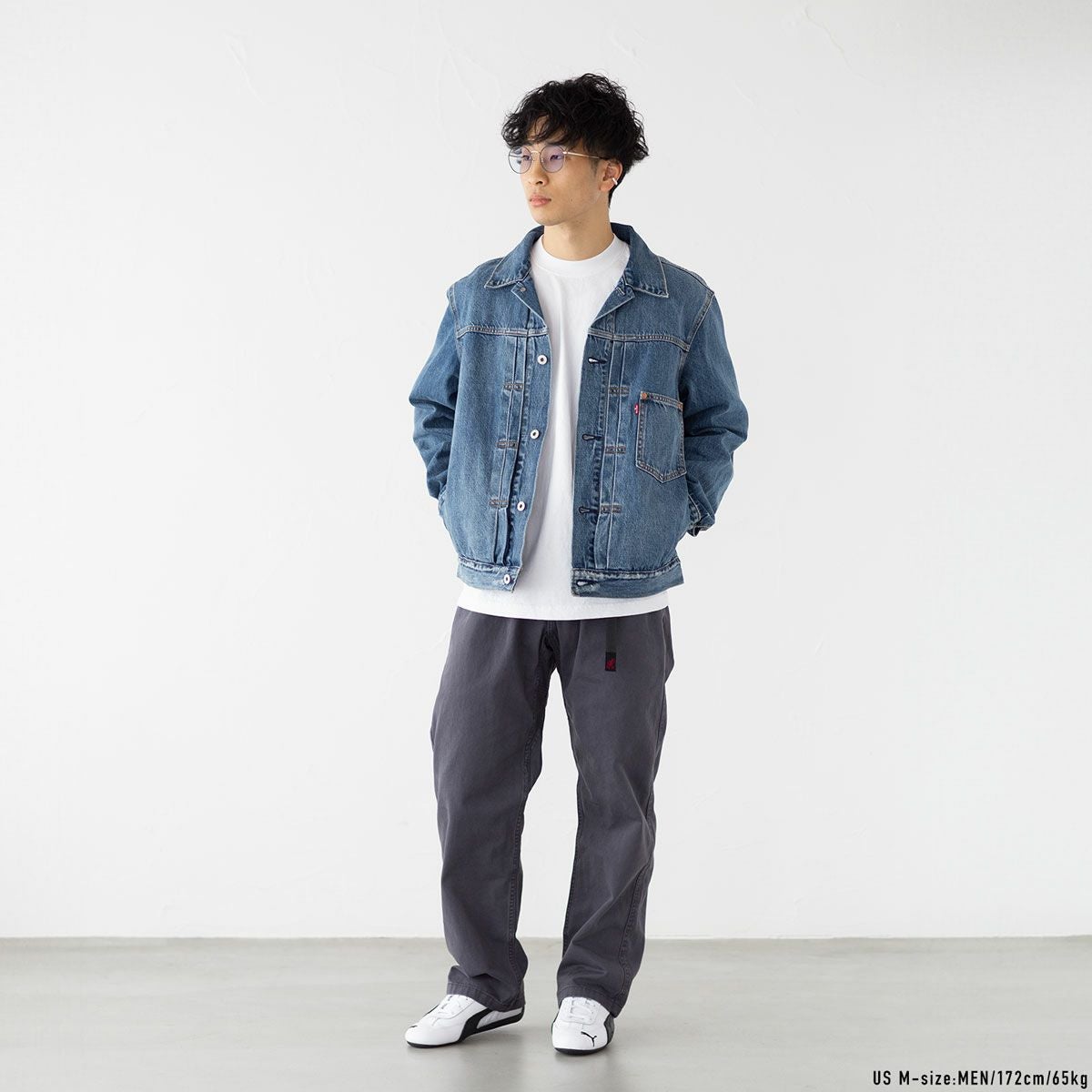 【新品 未使用】リーバイス 大戦 1st デニムジャケット M 相当 Levis PReMIUM LEVIS リーバイス Gジャン 1st ファースト デニム
