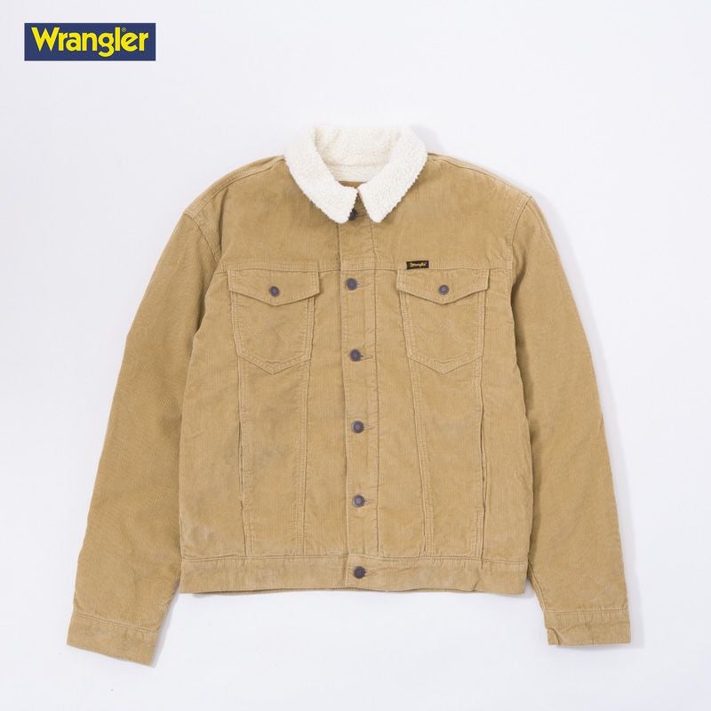 ラングラー シェルパ ジャケット コーデュロイ ウィート WRANGLER ラングラー シェルパ ジャケット コーデュロイ ウィート WRANGLER