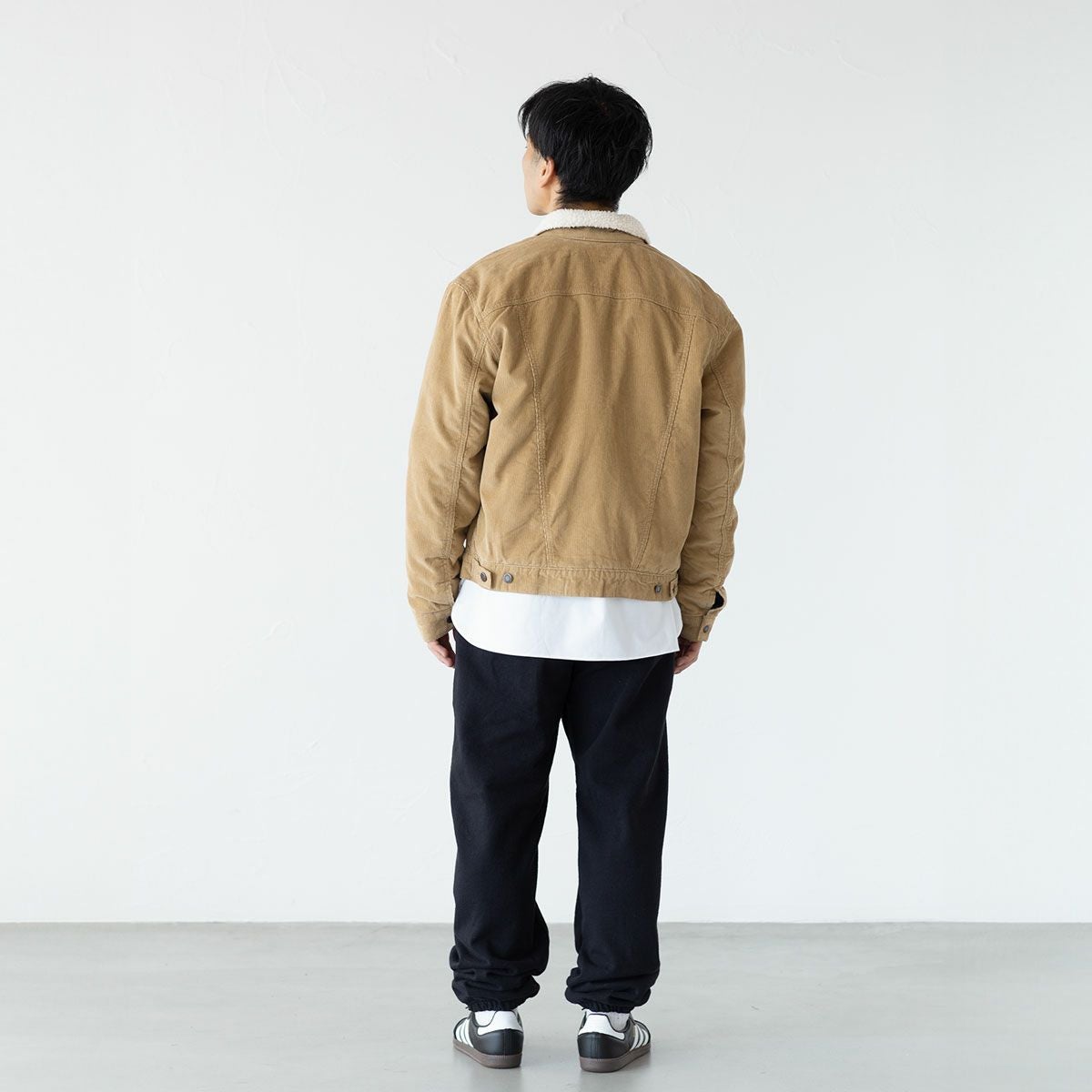 ラングラー シェルパ ジャケット コーデュロイ ウィート WRANGLER