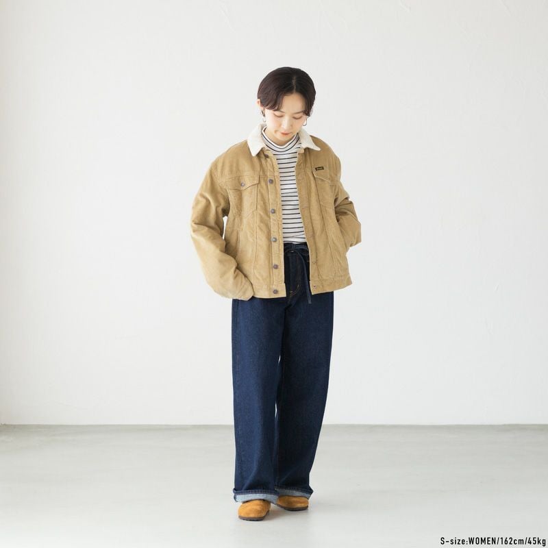 ラングラー シェルパ ジャケット コーデュロイ ウィート WRANGLER