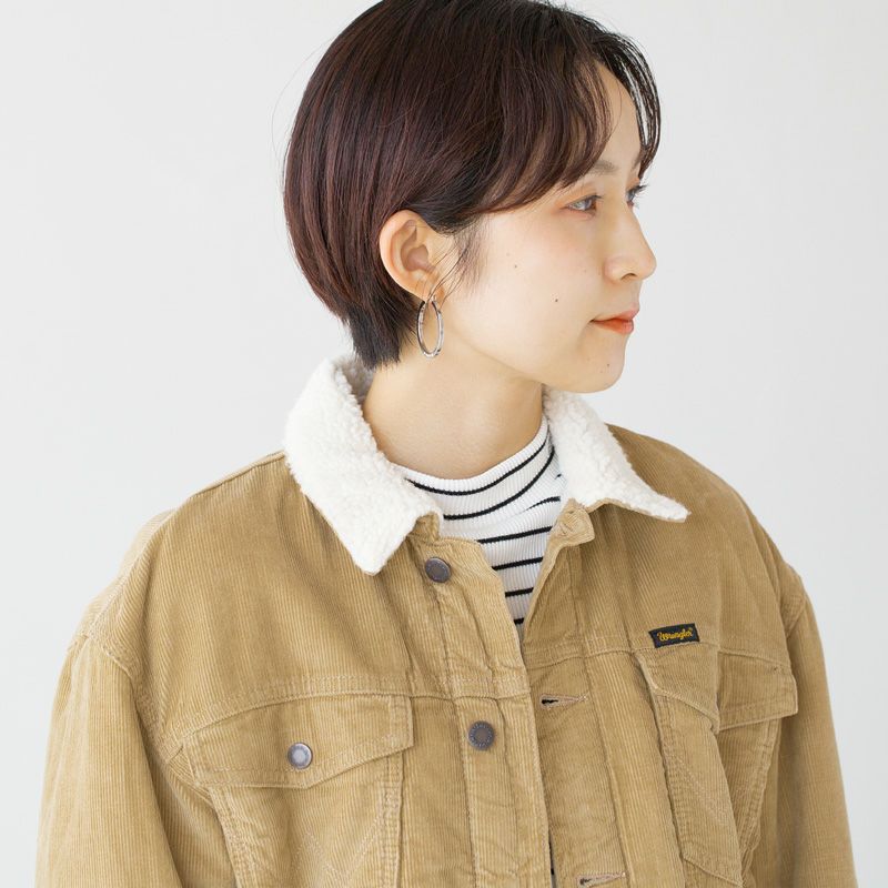 ラングラー シェルパ ジャケット コーデュロイ ウィート WRANGLER