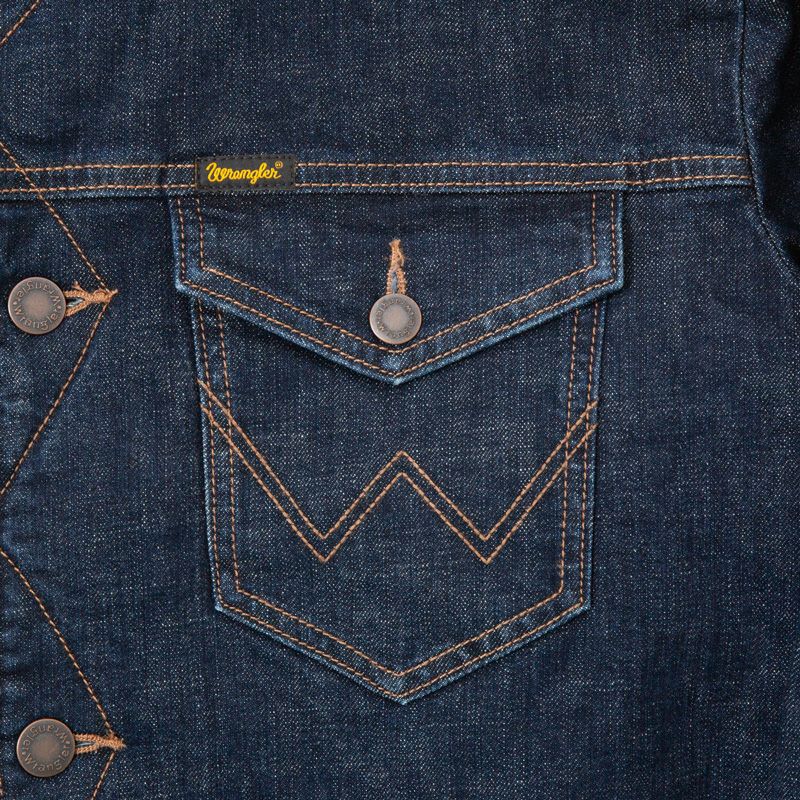 ラングラー デニム ランチコート ラスティックネイビー WRANGLER