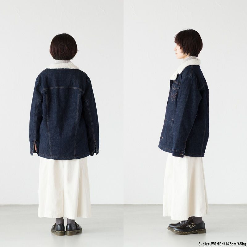 ラングラー デニム ランチコート ラスティックネイビー WRANGLER