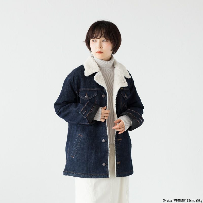 ラングラー デニム ランチコート ラスティックネイビー WRANGLER