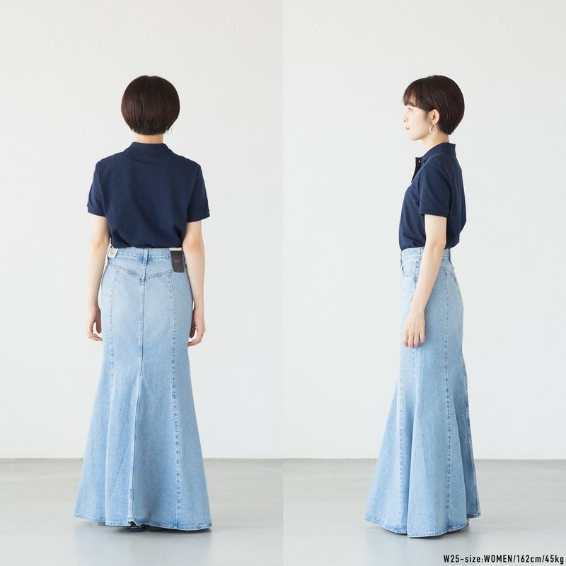 リーバイス MARIE'S CLOSET マーメードスカート ミディアムインディゴ