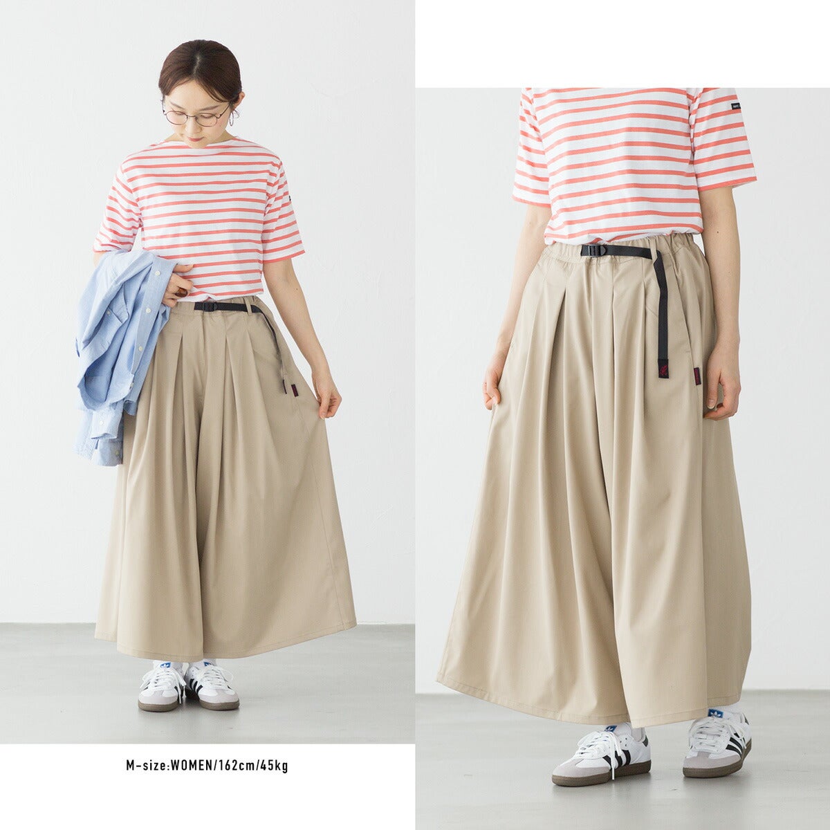 グラミチ Gramicci ストレッチ ギャバジン フレアパンツ GLP4-FJP08