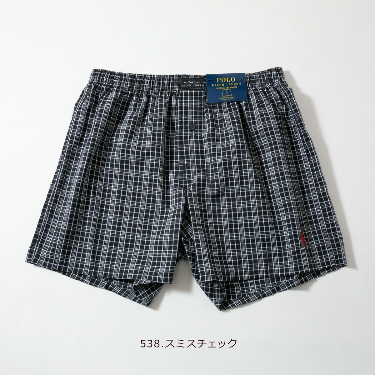 (Alphabet )POLO チェック柄＋ストライプ柄　トランクス3L ポロ ラルフローレン ボクサー トランクス POLO Ralph Lauren メンズ