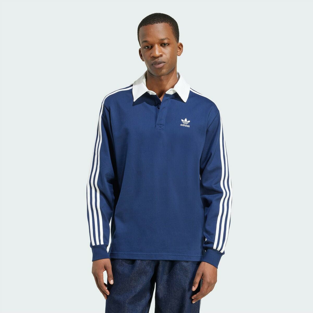 adidas NOAH ネイビーポロシャツ ストライプ adidas NOAH ネイビーポロシャツ ストライプ - メルカリ